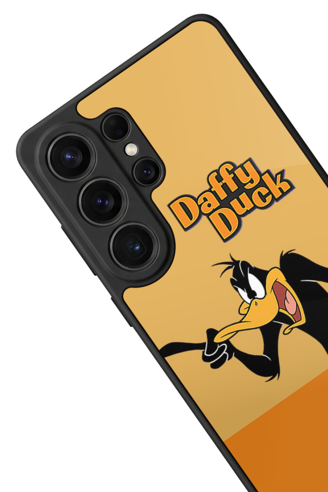 Samsung Galaxy S26 Ultra Uyumlu Daffy duck Tasarımlı Glossy Premium Kılıf