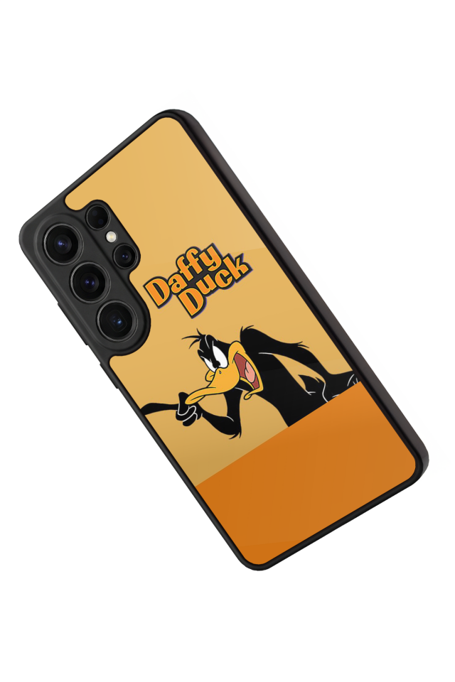 Samsung Galaxy S26 Ultra Uyumlu Daffy duck Tasarımlı Glossy Premium Kılıf