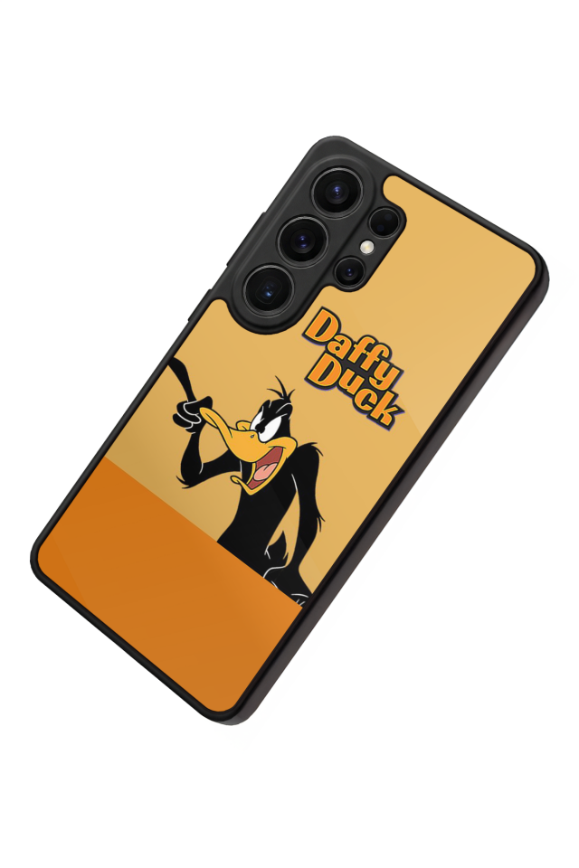 Samsung Galaxy S26 Ultra Uyumlu Daffy duck Tasarımlı Glossy Premium Kılıf