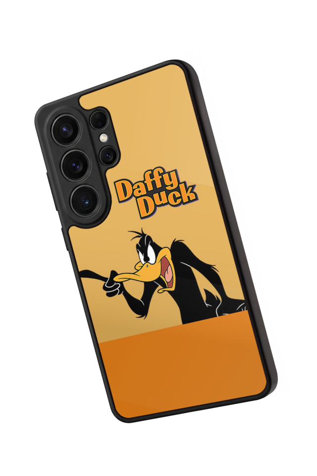 Samsung Galaxy S26 Ultra Uyumlu Daffy duck Tasarımlı Glossy Premium Kılıf