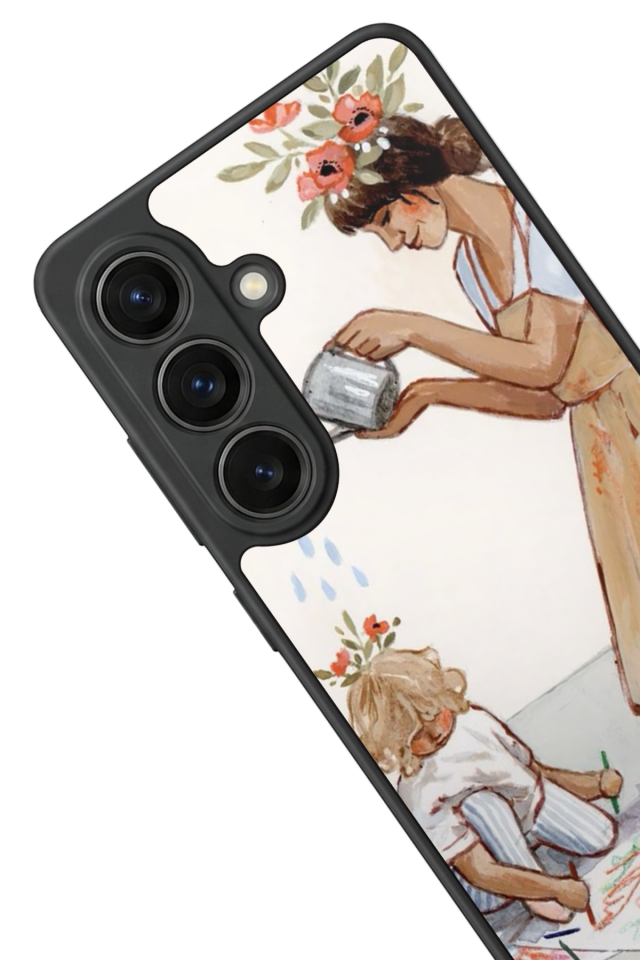 Samsung Galaxy S26 Uyumlu Kalp Love Tasarımlı Glossy Premium Kılıf
