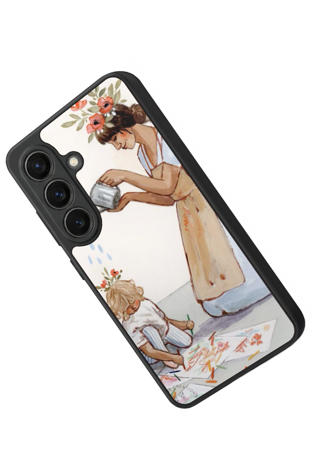 Samsung Galaxy S26 Uyumlu Kalp Love Tasarımlı Glossy Premium Kılıf
