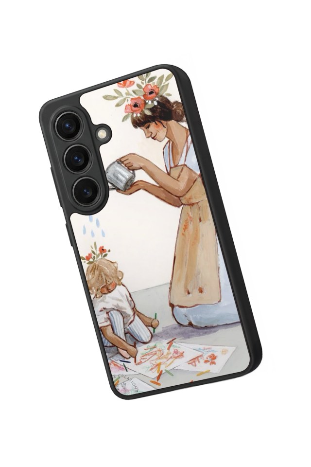 Samsung Galaxy S26 Uyumlu Kalp Love Tasarımlı Glossy Premium Kılıf