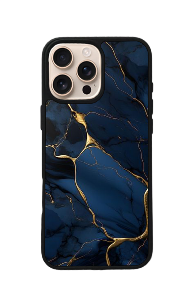 iPhone 14 Pro Max Uyumlu Mermer Marble Tasarımlı Glossy Premium Kılıf