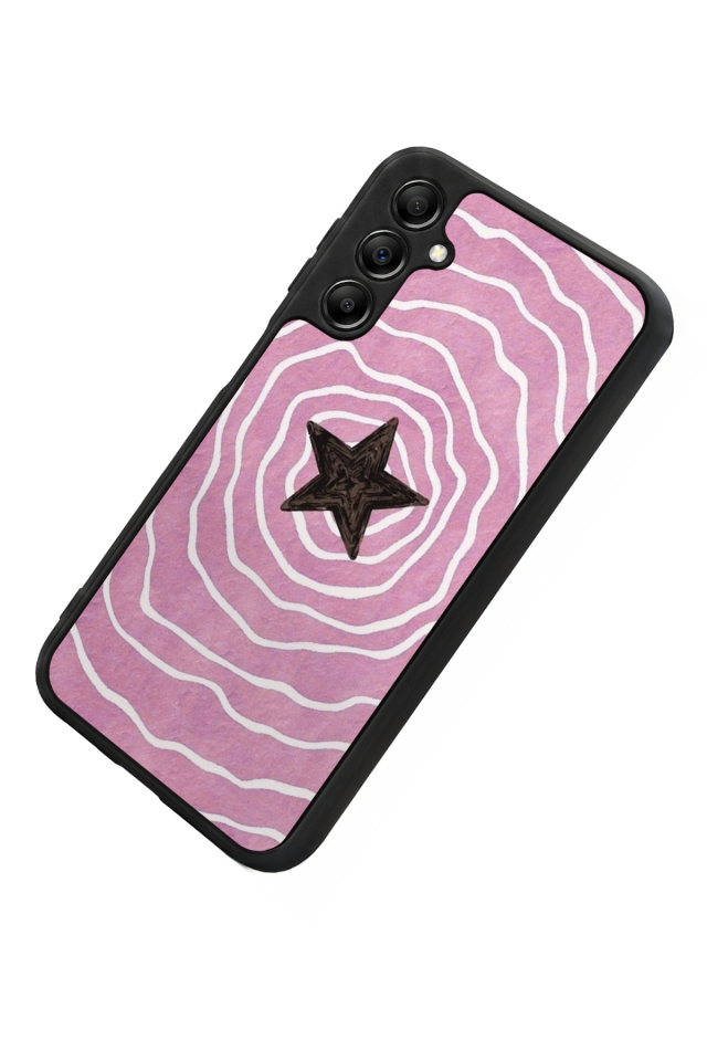 Samsung Galaxy A14 Uyumlu Retro Yildizlar Tasarımlı Glossy Premium Kılıf