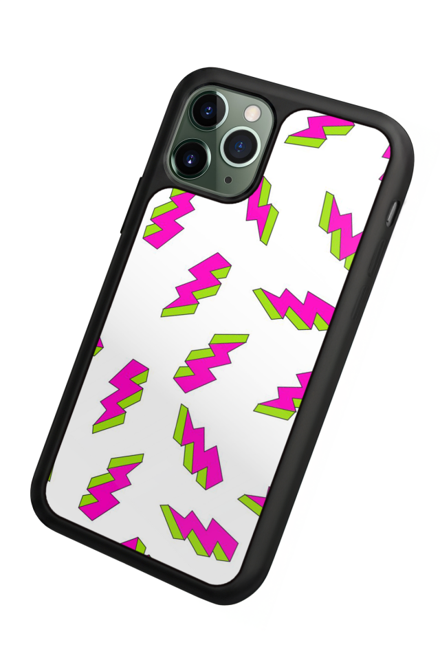 iPhone 11 Pro Uyumlu Simsek Tasarımlı Glossy Premium Kılıf