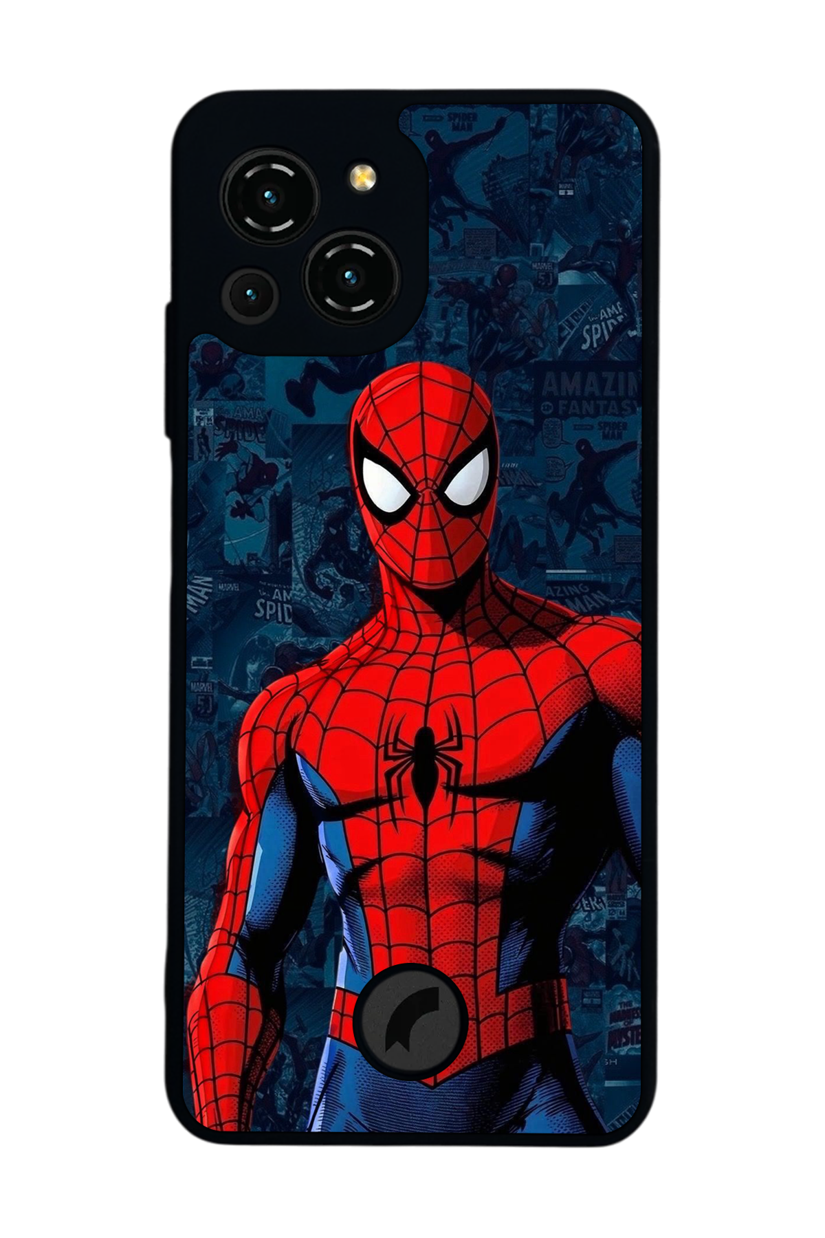 Reeder S23 Pro Max Uyumlu Spider Man ( Örümcek Adam ) Tasarımlı Glossy Premium Kılıf