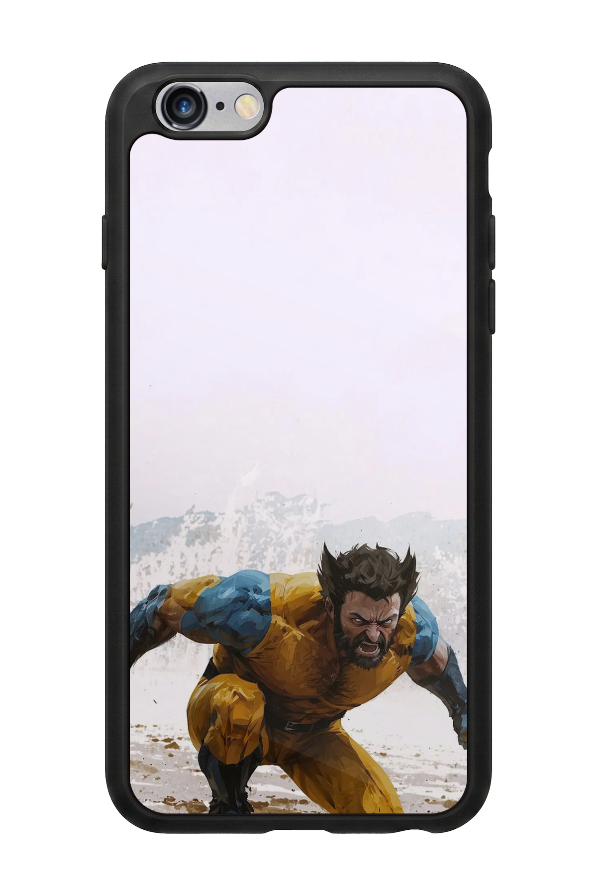 iPhone 6s Plus Uyumlu Wolverine Tasarımlı Glossy Premium Kılıf