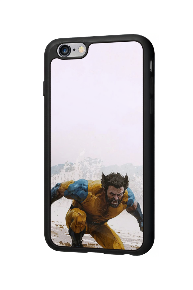 iPhone 6s Plus Uyumlu Wolverine Tasarımlı Glossy Premium Kılıf
