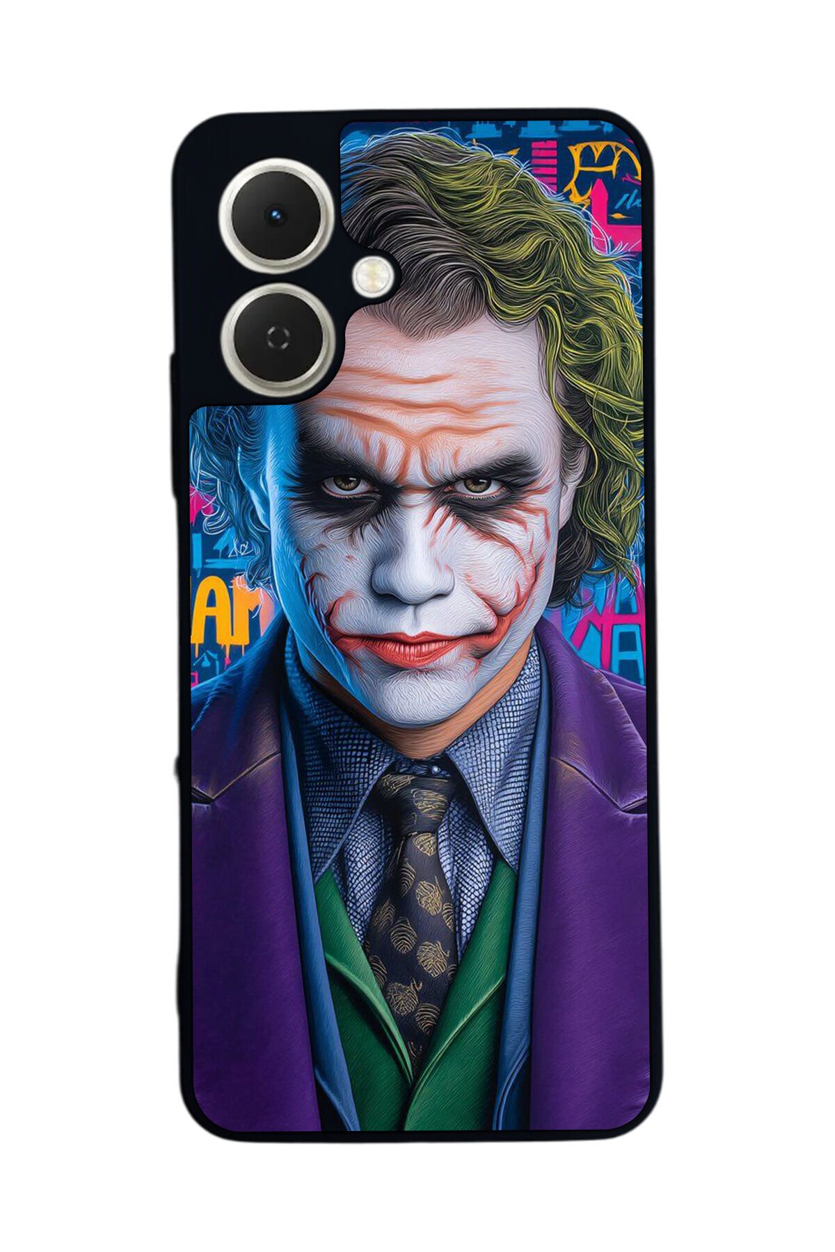 Tecno Spark GO 2 Uyumlu Joker Tasarımlı Glossy Premium Kılıf