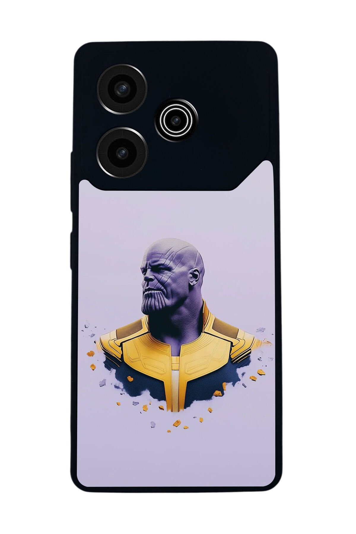 Tecno Pova 6 Uyumlu Thanos Tasarımlı Glossy Premium Kılıf