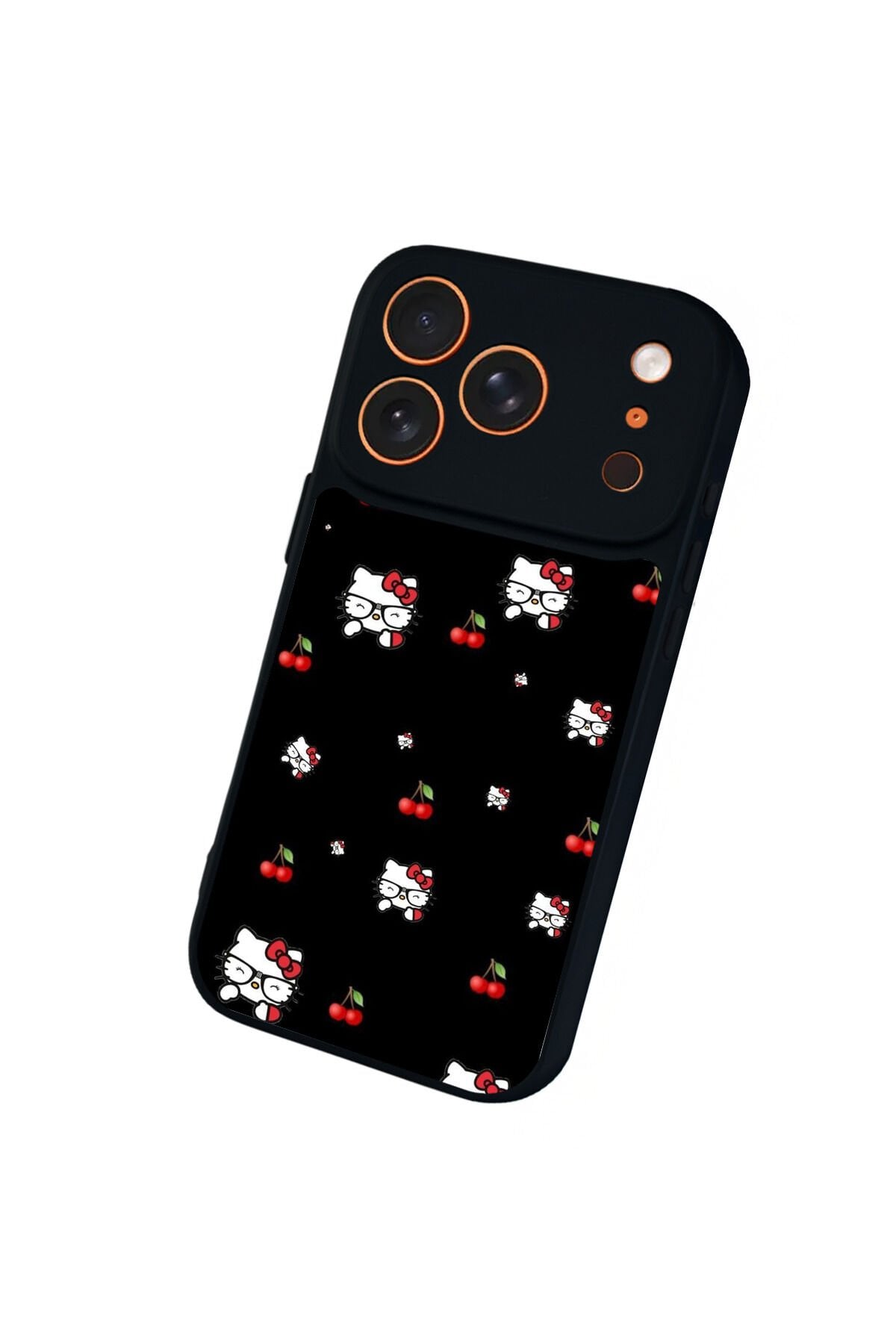 iPhone 17 Pro Max Uyumlu HelloKitty Tasarımlı Glossy Premium Kılıf