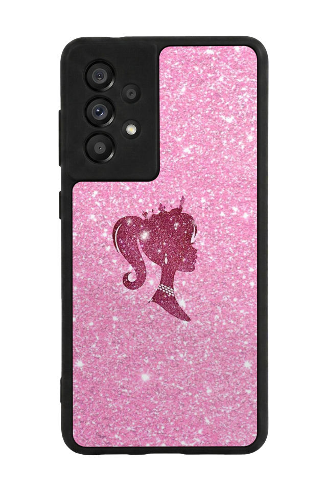 Samsung Galaxy A73 Uyumlu Barbie Tasarımlı Glossy Premium Kılıf