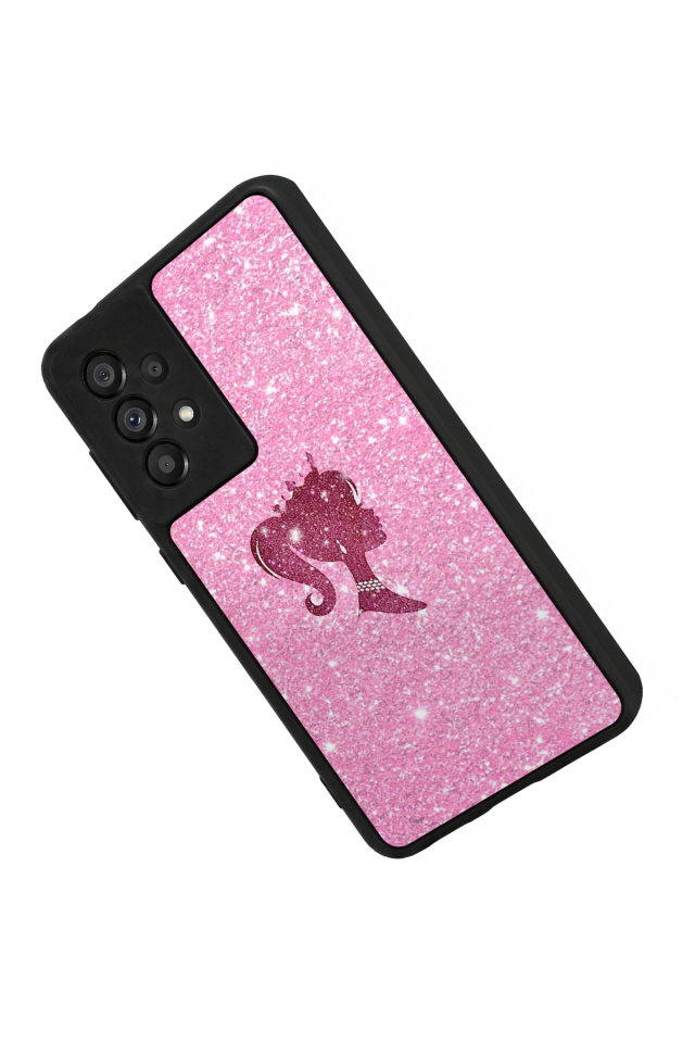 Samsung Galaxy A73 Uyumlu Barbie Tasarımlı Glossy Premium Kılıf