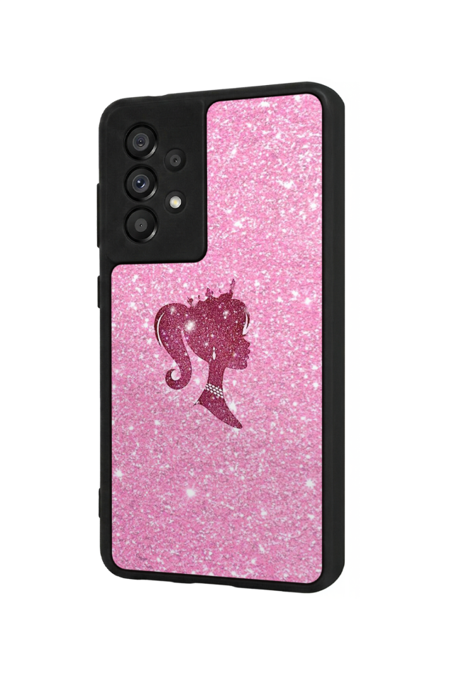 Samsung Galaxy A73 Uyumlu Barbie Tasarımlı Glossy Premium Kılıf