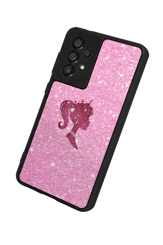Samsung Galaxy A73 Uyumlu Barbie Tasarımlı Glossy Premium Kılıf