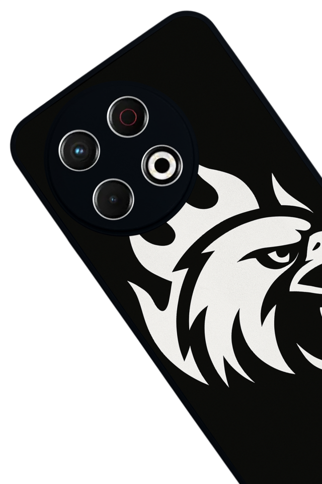 Tecno Spark 30 Pro Uyumlu Besiktas Tasarımlı Glossy Premium Kılıf