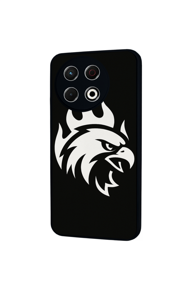 Tecno Spark 30 Pro Uyumlu Besiktas Tasarımlı Glossy Premium Kılıf