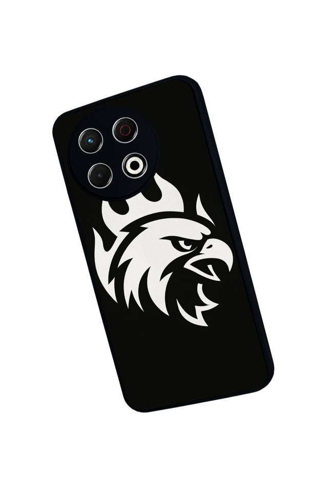 Tecno Spark 30 Pro Uyumlu Besiktas Tasarımlı Glossy Premium Kılıf