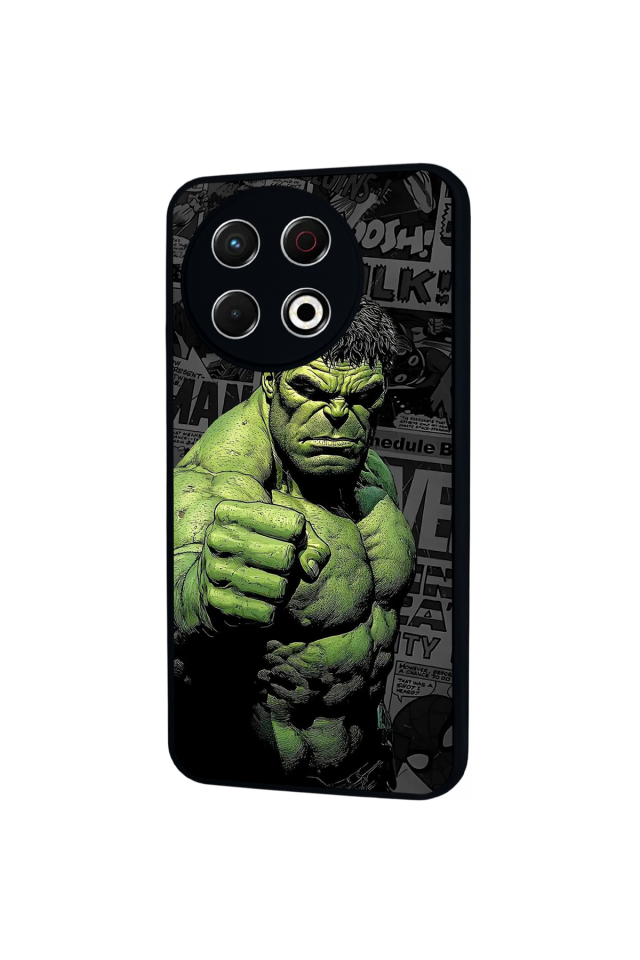 Tecno Spark 30 Pro Uyumlu Hulk Tasarımlı Glossy Premium Kılıf