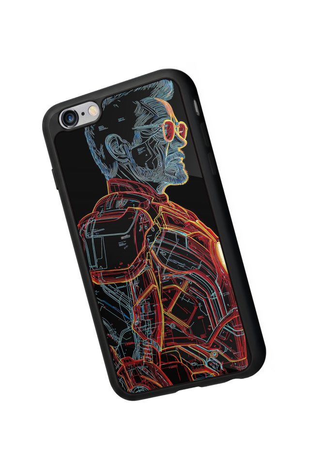 iPhone 6 Plus Uyumlu Iron Man ( Demir Adam ) Tasarımlı Glossy Premium Kılıf