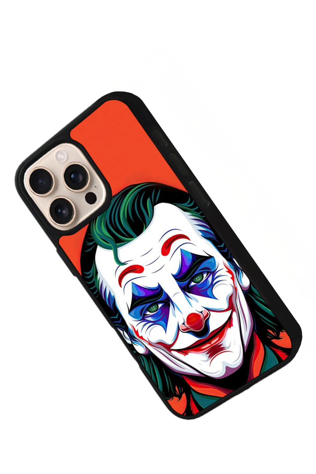 iPhone 16 Pro Max Uyumlu Joker Tasarımlı Glossy Premium Kılıf