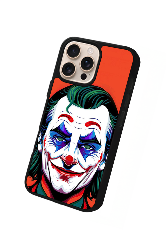 iPhone 16 Pro Max Uyumlu Joker Tasarımlı Glossy Premium Kılıf