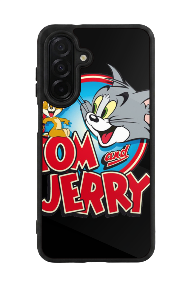 Samsung Galaxy A36 Uyumlu Tom And Jerry Tasarımlı Glossy Premium Kılıf