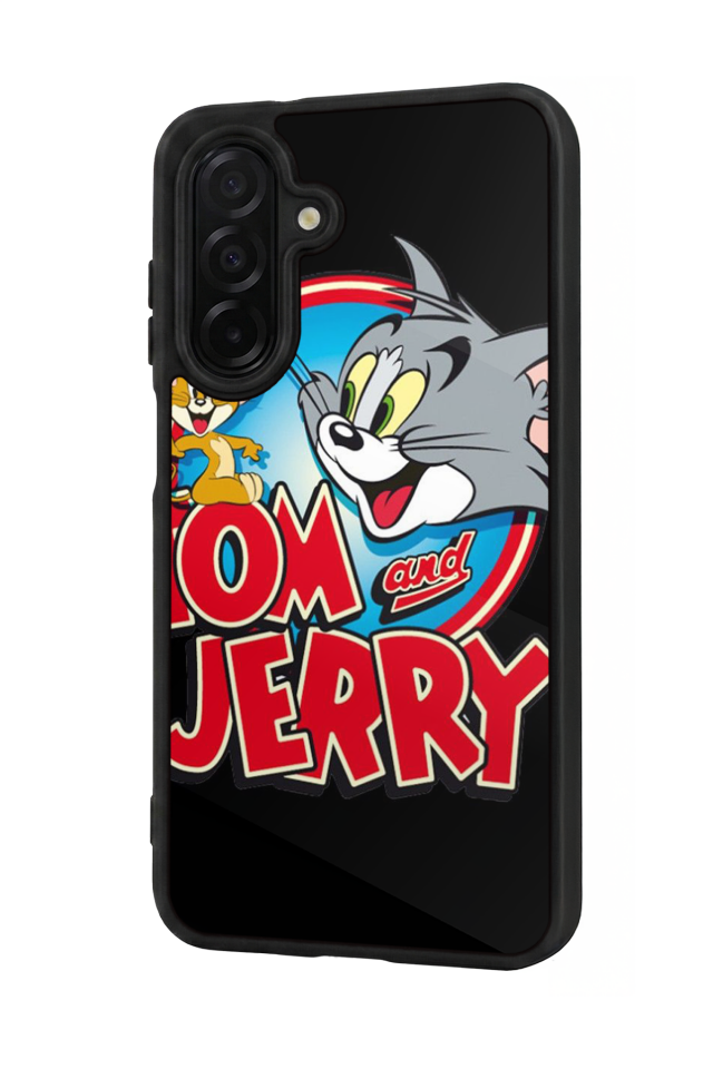 Samsung Galaxy A36 Uyumlu Tom And Jerry Tasarımlı Glossy Premium Kılıf