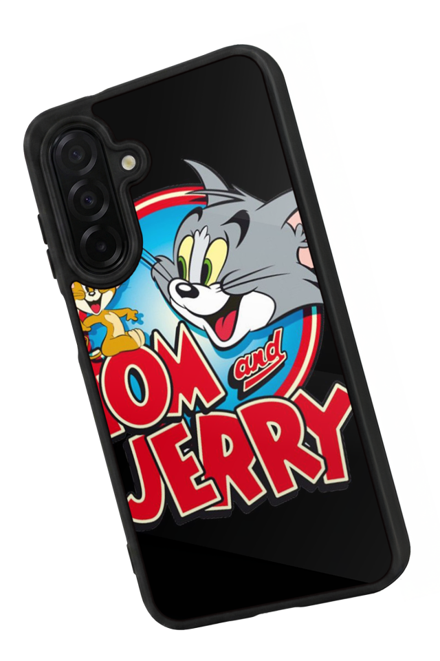 Samsung Galaxy A36 Uyumlu Tom And Jerry Tasarımlı Glossy Premium Kılıf