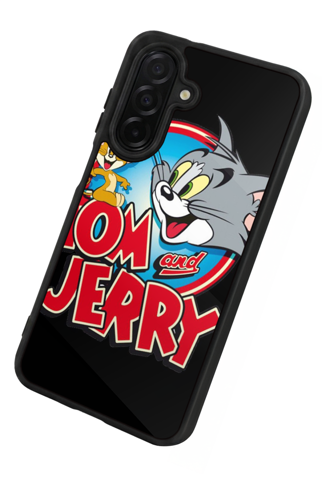 Samsung Galaxy A36 Uyumlu Tom And Jerry Tasarımlı Glossy Premium Kılıf