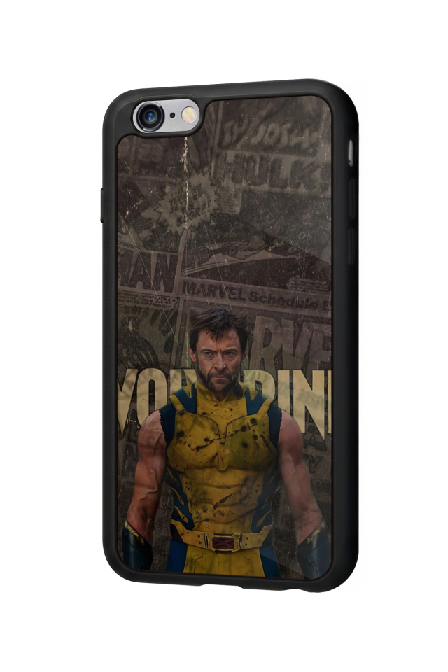 iPhone 6s Plus Uyumlu Wolverine Tasarımlı Glossy Premium Kılıf