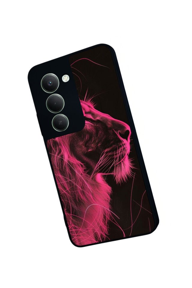 Xiaomi Redmi 15 5G Uyumlu Aslan Tasarımlı Glossy Premium Kılıf