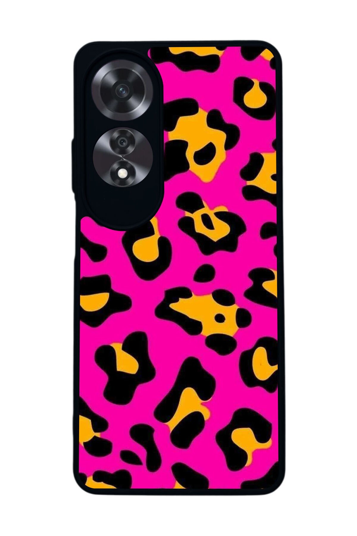 Oppo A60 Mat Siyah uyumlu Kılıf – Yumuşak Silikon, Koruyucu, Şok Emici Kapak