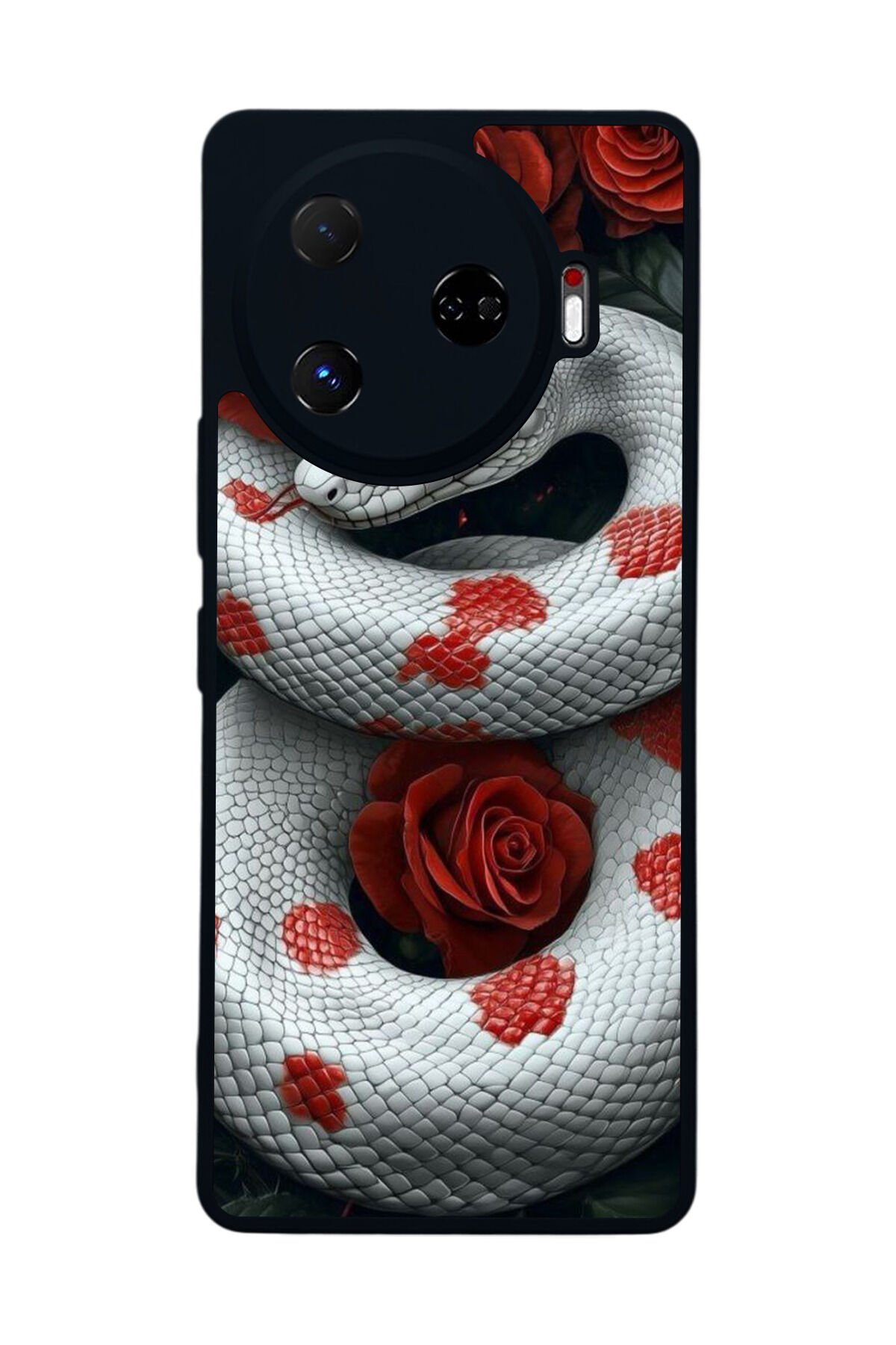 Tecno Camon 30 Pro Uyumlu Yılan Tasarımlı Glossy Premium Kılıf