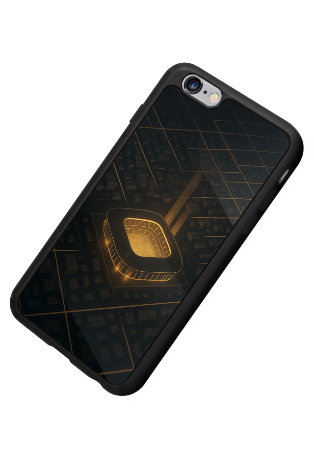 iPhone 6s Plus Uyumlu Aslan Tasarımlı Glossy Premium Kılıf