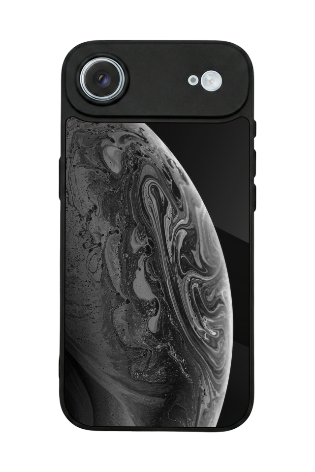 iPhone 17 Air Uyumlu Ay Tasarımlı Glossy Premium Kılıf