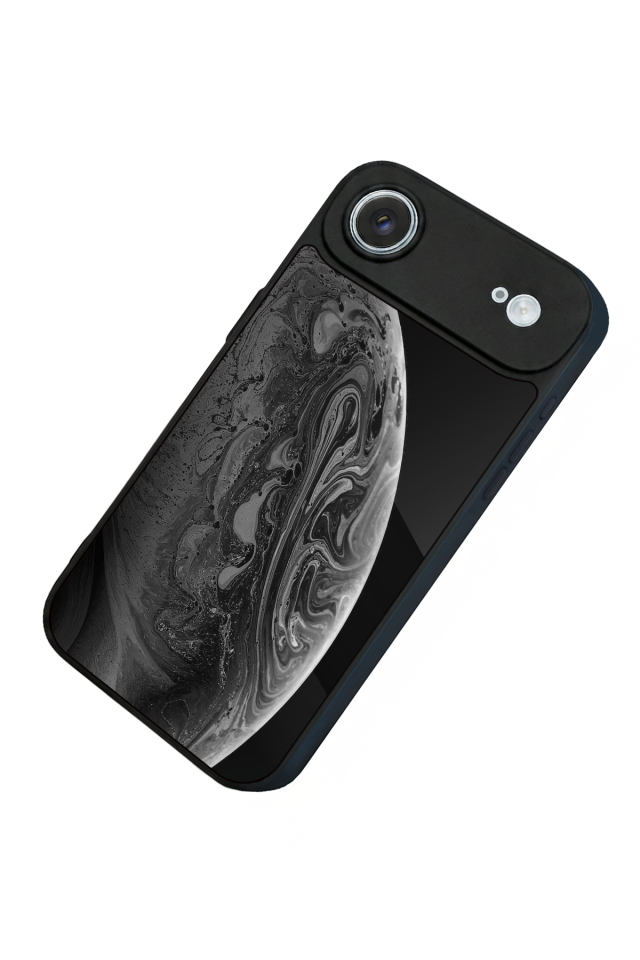 iPhone 17 Air Uyumlu Ay Tasarımlı Glossy Premium Kılıf