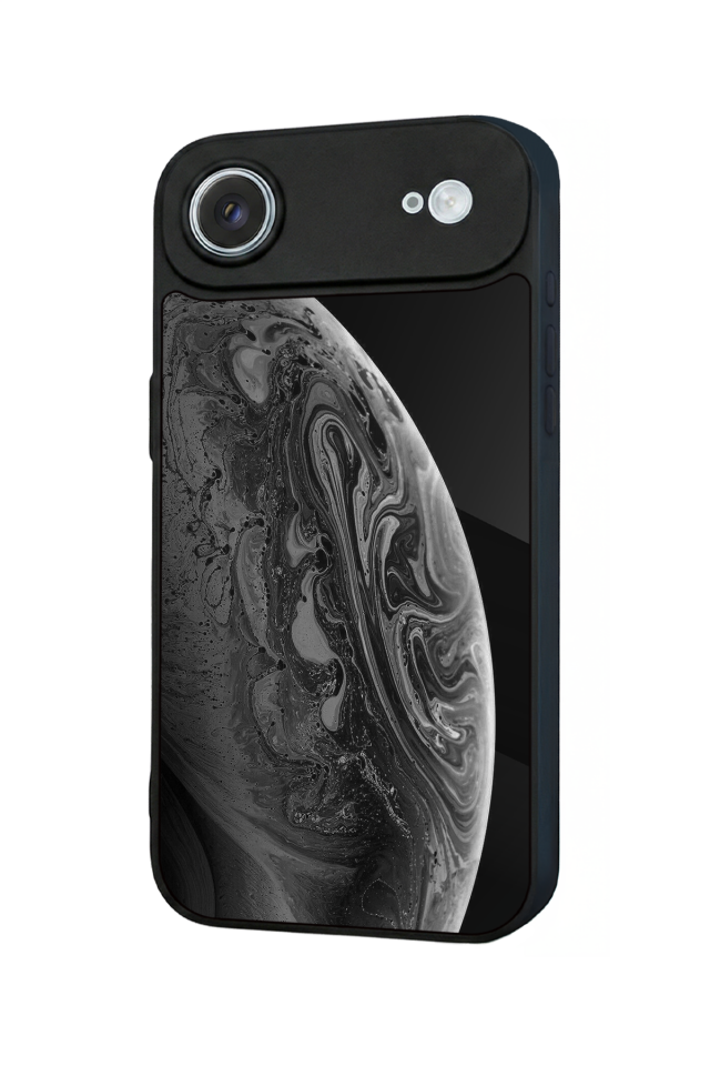 iPhone 17 Air Uyumlu Ay Tasarımlı Glossy Premium Kılıf