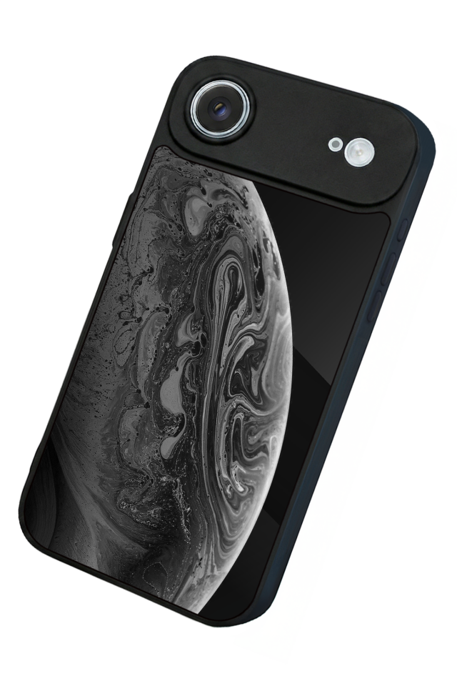 iPhone 17 Air Uyumlu Ay Tasarımlı Glossy Premium Kılıf