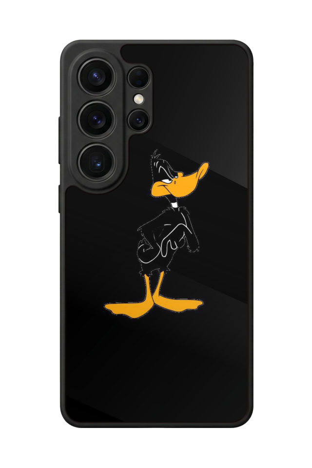 Samsung Galaxy S26 Ultra Uyumlu Daffy duck Tasarımlı Glossy Premium Kılıf