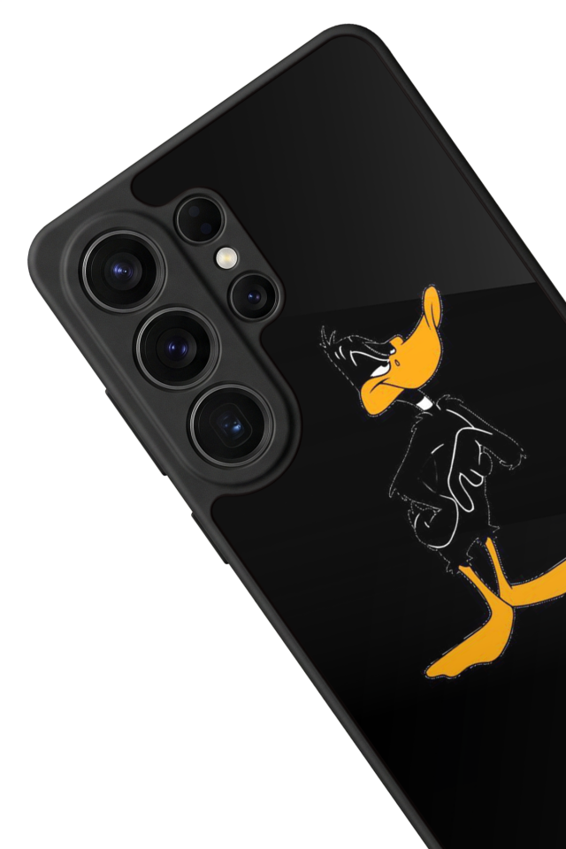 Samsung Galaxy S26 Ultra Uyumlu Daffy duck Tasarımlı Glossy Premium Kılıf