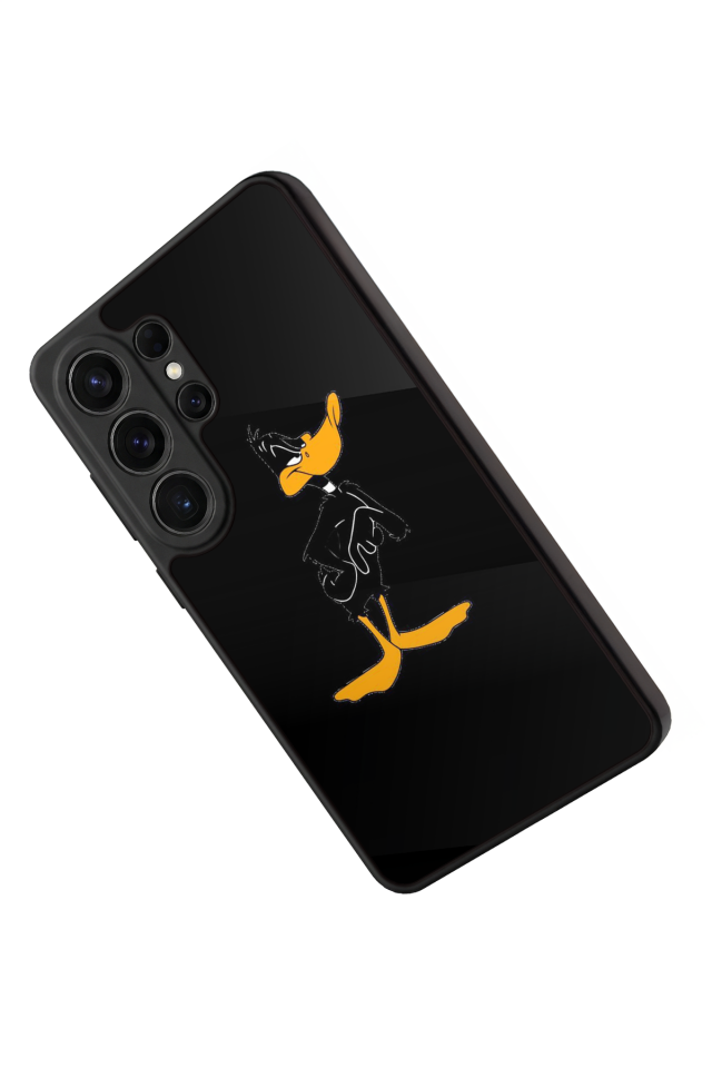 Samsung Galaxy S26 Ultra Uyumlu Daffy duck Tasarımlı Glossy Premium Kılıf