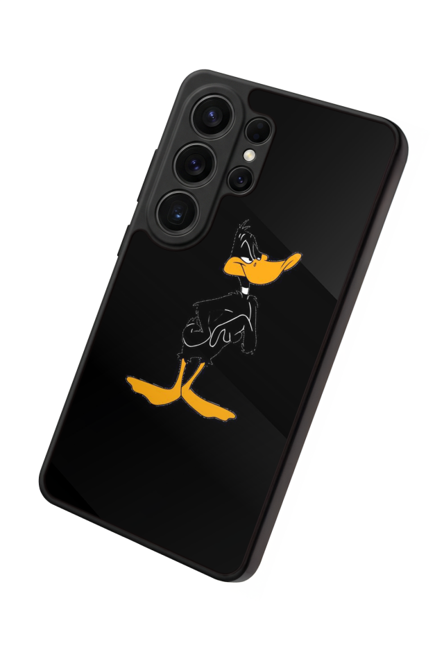 Samsung Galaxy S26 Ultra Uyumlu Daffy duck Tasarımlı Glossy Premium Kılıf