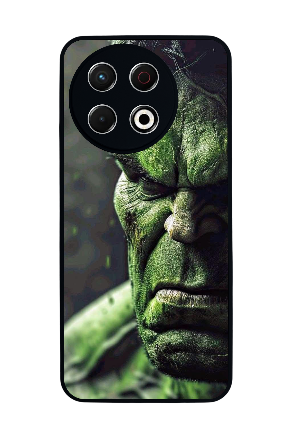 Tecno Spark 30 Pro Uyumlu Hulk Tasarımlı Glossy Premium Kılıf