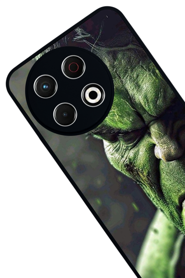 Tecno Spark 30 Pro Uyumlu Hulk Tasarımlı Glossy Premium Kılıf