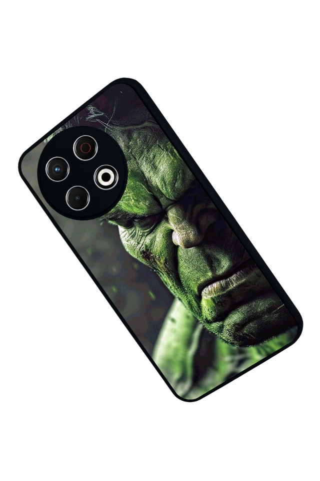 Tecno Spark 30 Pro Uyumlu Hulk Tasarımlı Glossy Premium Kılıf