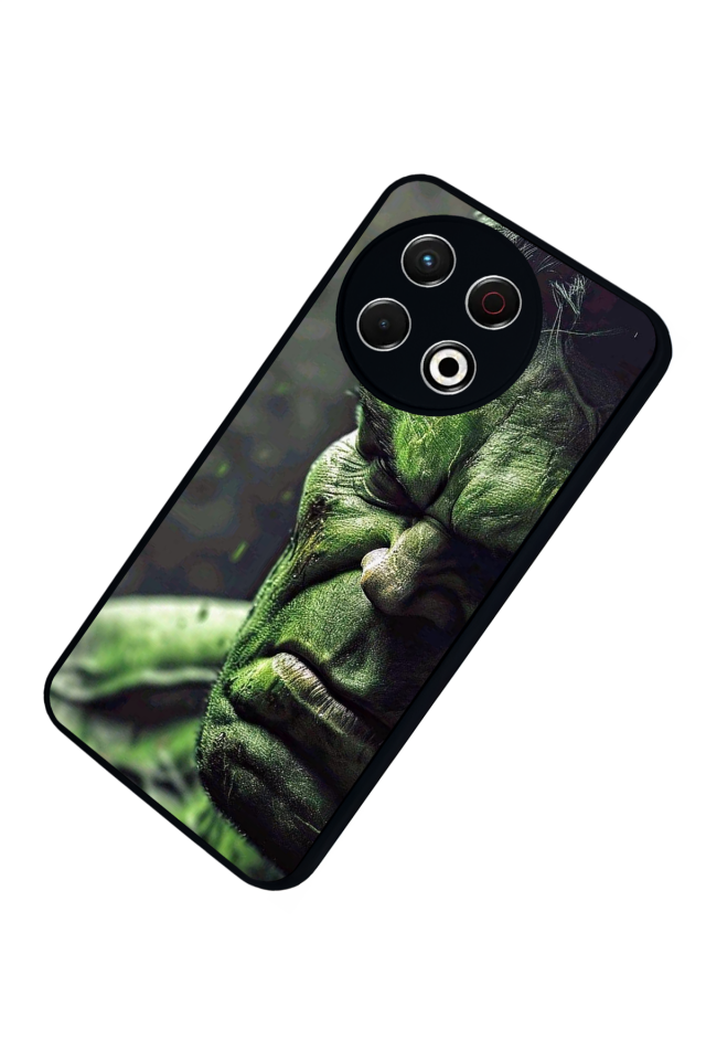 Tecno Spark 30 Pro Uyumlu Hulk Tasarımlı Glossy Premium Kılıf
