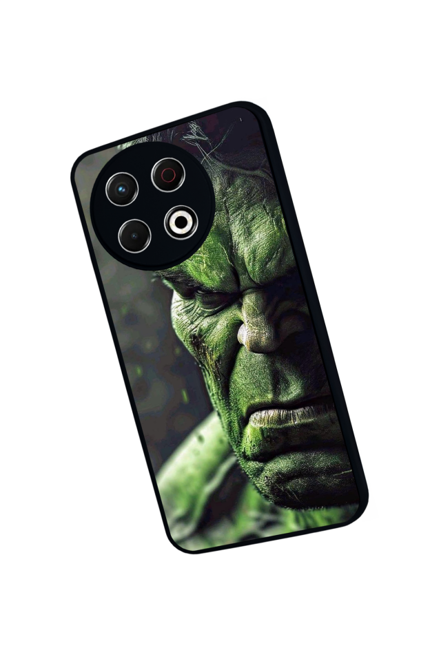 Tecno Spark 30 Pro Uyumlu Hulk Tasarımlı Glossy Premium Kılıf