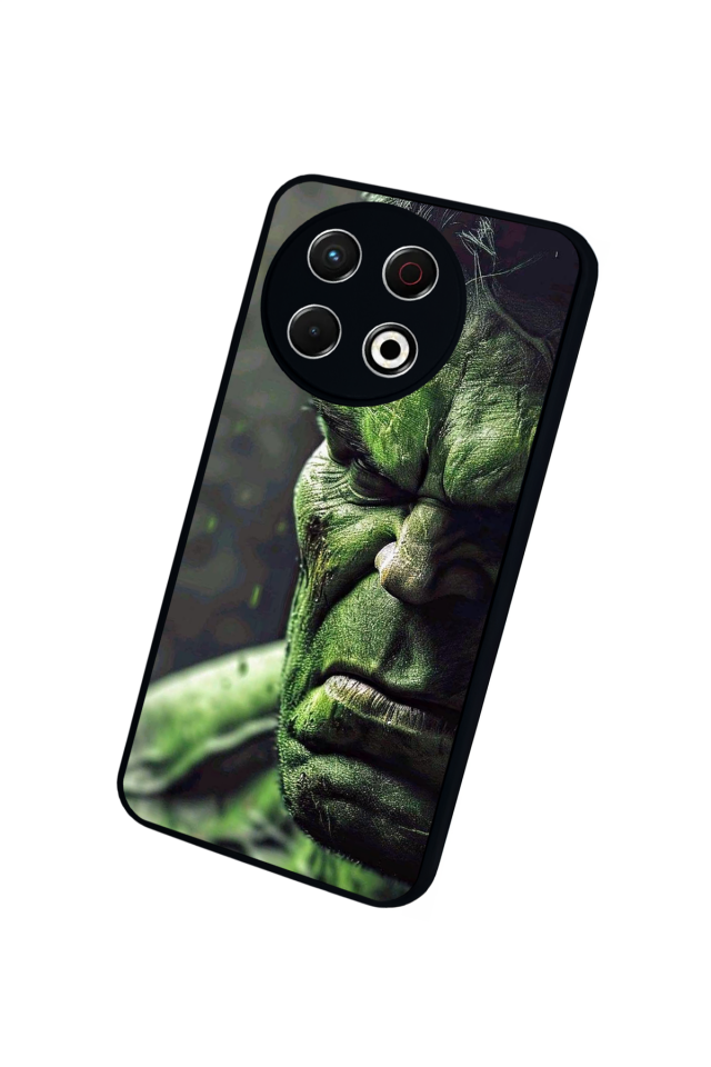 Tecno Spark 30 Pro Uyumlu Hulk Tasarımlı Glossy Premium Kılıf